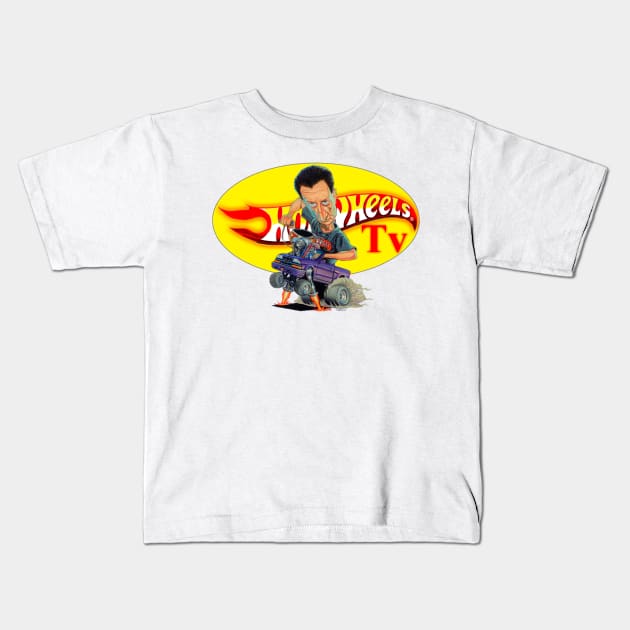 Hot Wheels Tv with Mike Zarnock Kids T-Shirt by Hot Wheels Tv